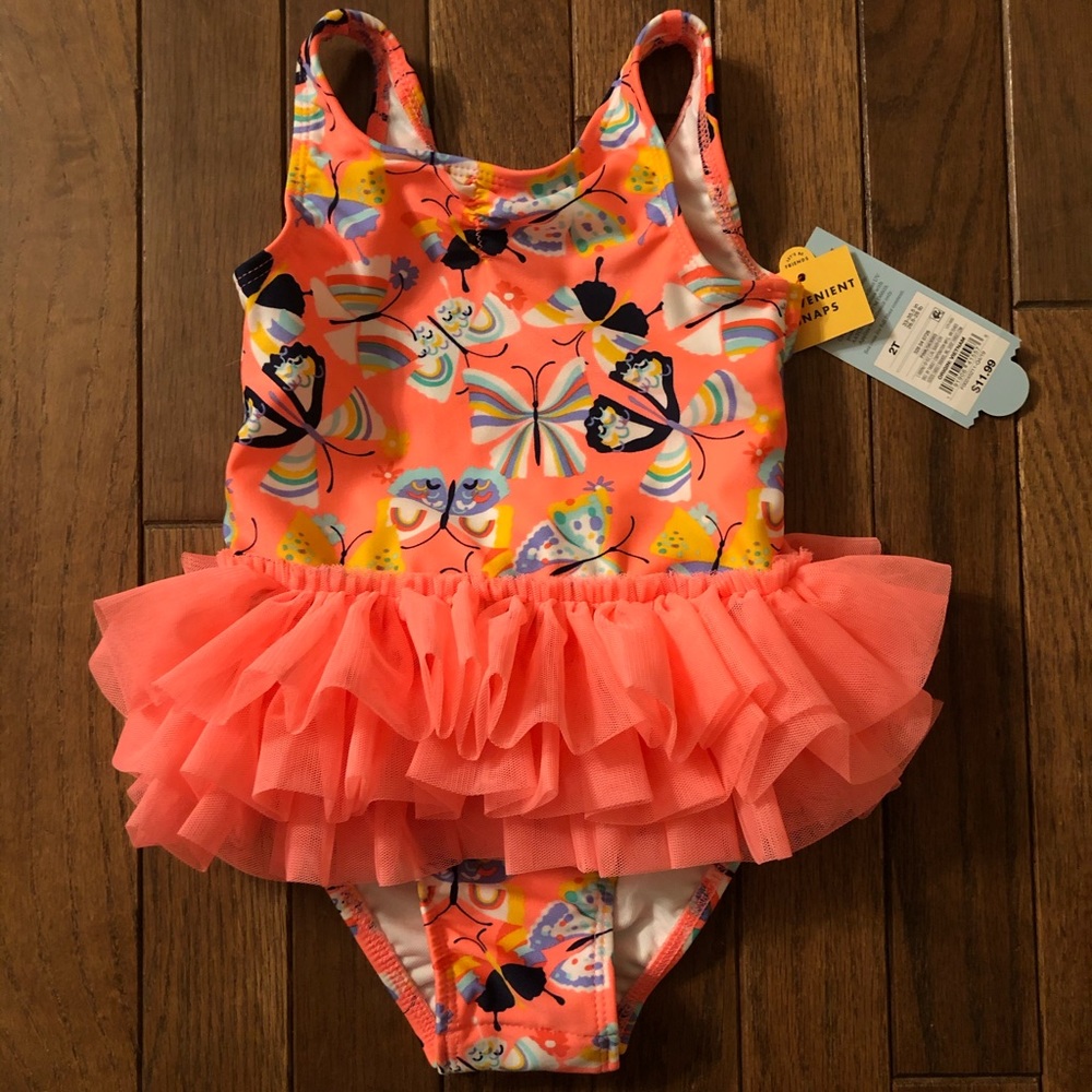 SOLD NWT 2T Cat and Jack swimsuit